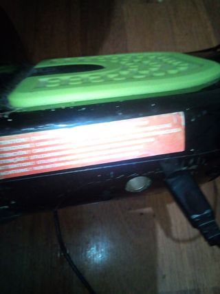 Homeboard negro y verde lima Nilox