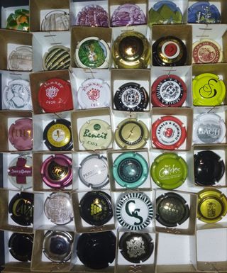 LOTE DE CHAPAS DE CAVA