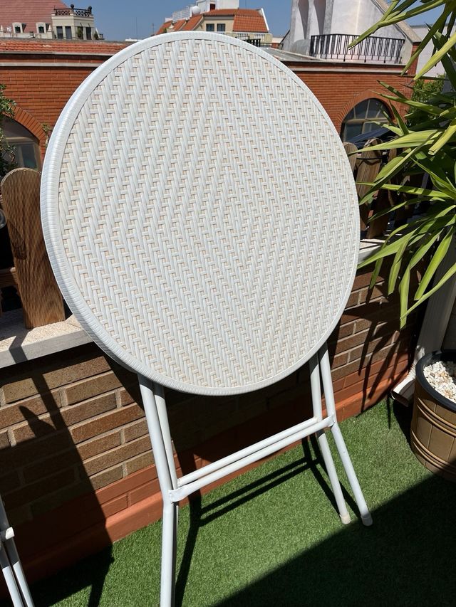 conjunto terraza/jardin