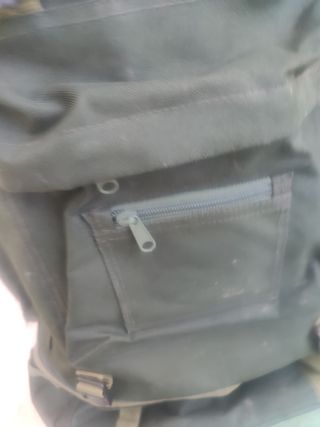 Mochila Behr vintage verde