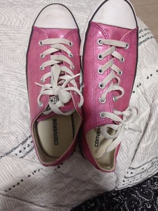 Converse rosas brillantes DESCATALOGADAS!