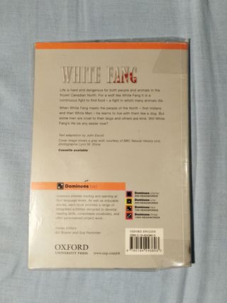 Libro "White Fang" aprender inglés + CDs