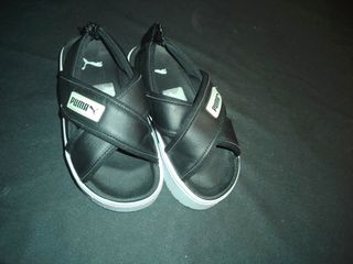 Sandalias Puma Negras - Plataforma