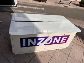 Mueble expositor - mostrador tienda