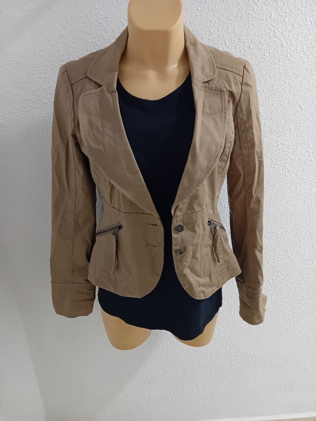 Blazer marrón mujer