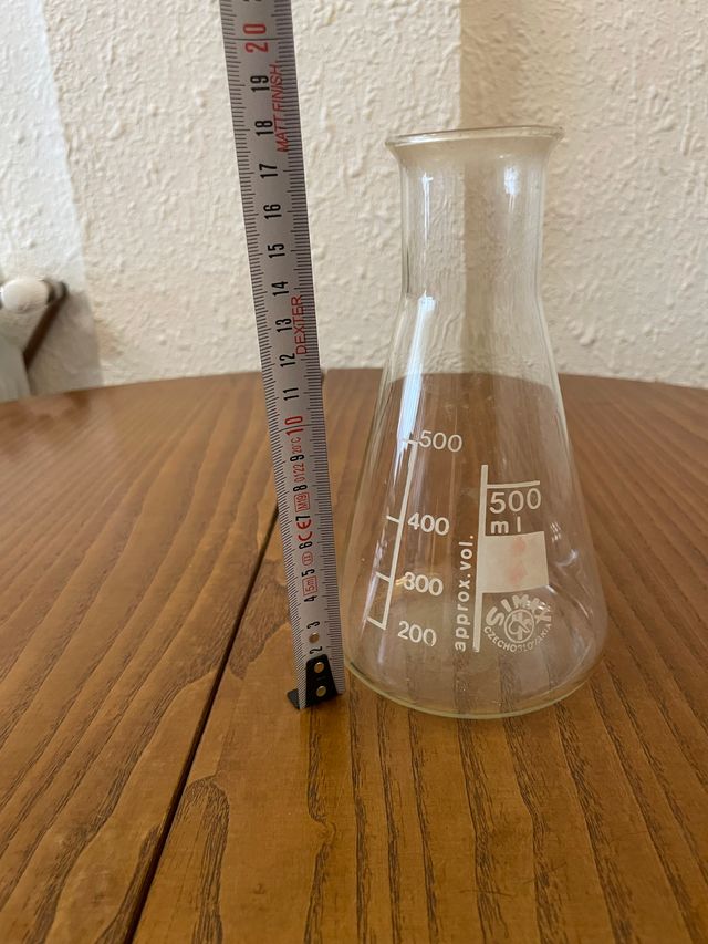 Matraz Erlenmeyer 500ml