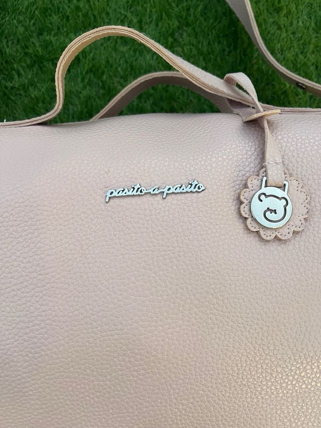 Bolso Pasito a Pasito rosa bebé