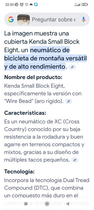 Cubiertas y gomas Kenda MTB 26" mountainbike