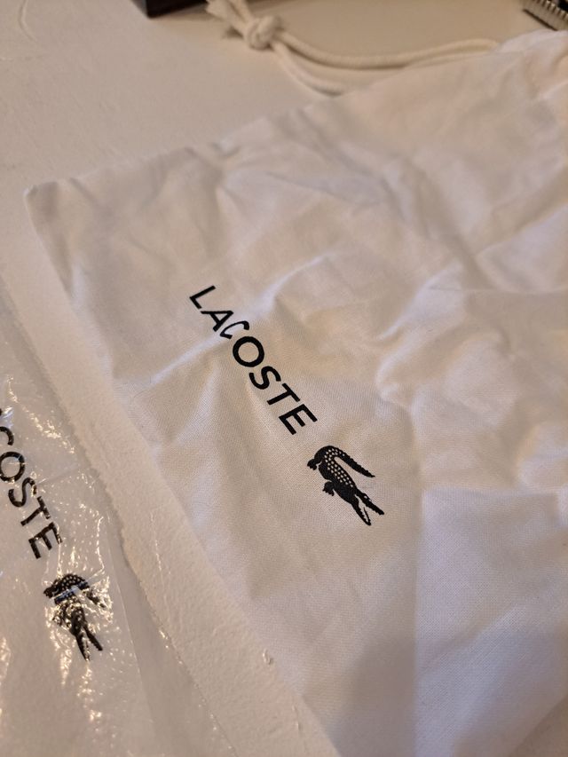 Bolsa Lacoste - Blanca