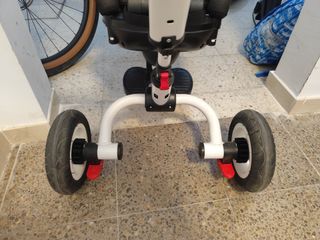 Triciclo gemelar Qplay azul