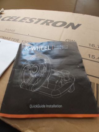 Volante Krom K Wheel - Como nuevo