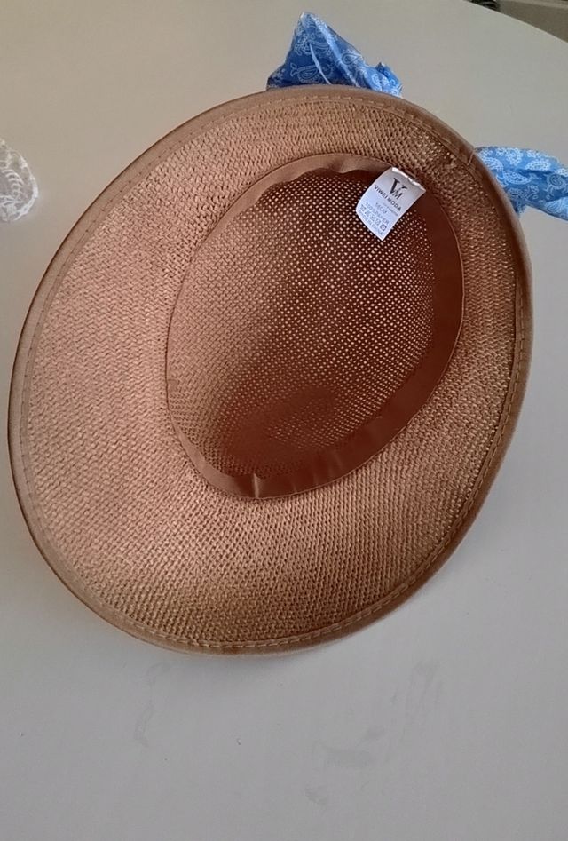 Sombrero  mujer rejilla