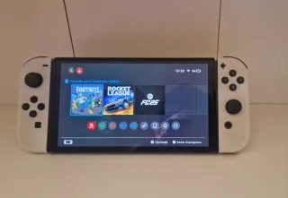 Nintendo Switch OLED blanca