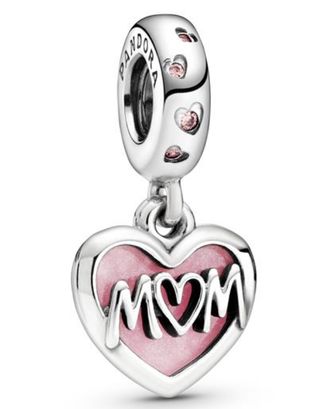 Charm Pandora Mom - Plata rosa