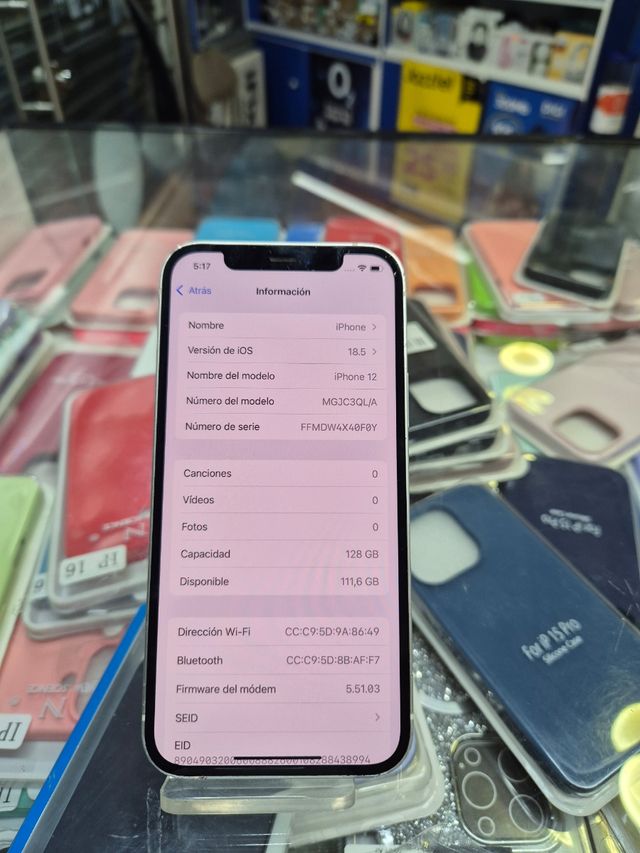 iPhone 12 blanco