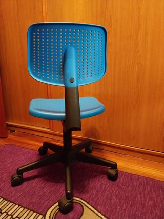 Silla giratoria IKEA AZUL