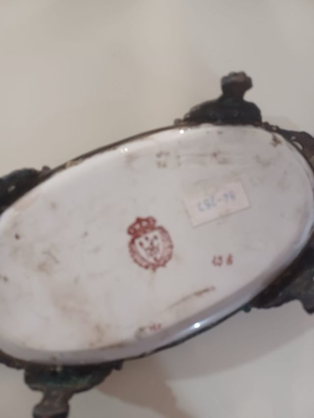 Bandeja porcelana vintage