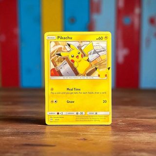 Pokémon McDonald’s 25th Anniversary Pikachu 2023