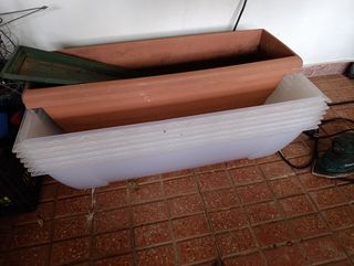 Macetas jardineras a estrenar