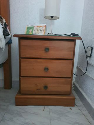 Set muebles habitacion. Madera.