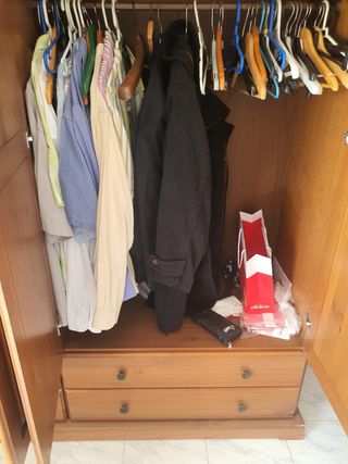 Set muebles habitacion. Madera.