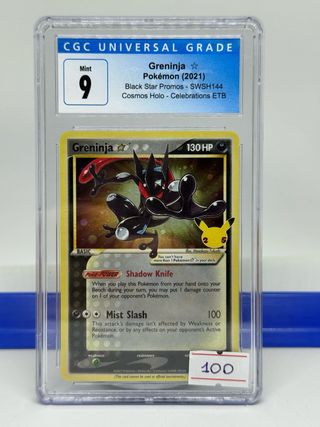 Greninja Gold star - Carta Pokémon CGC 9