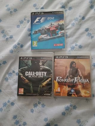 PS3 (PlayStation 3): Pack 3 juegos