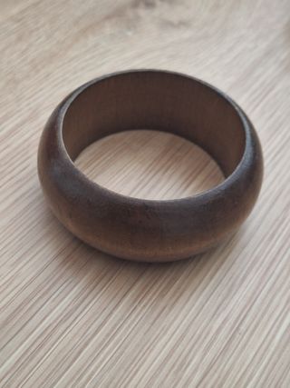 Bracciali vintage legno e resina
