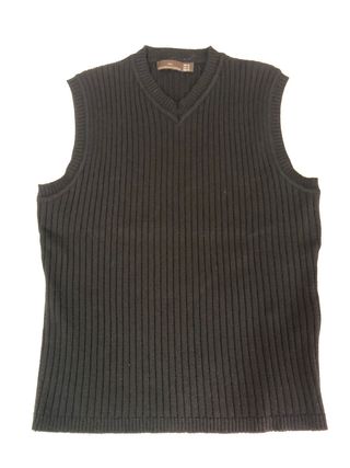 Chaleco negro hombre. XL 42. Zara