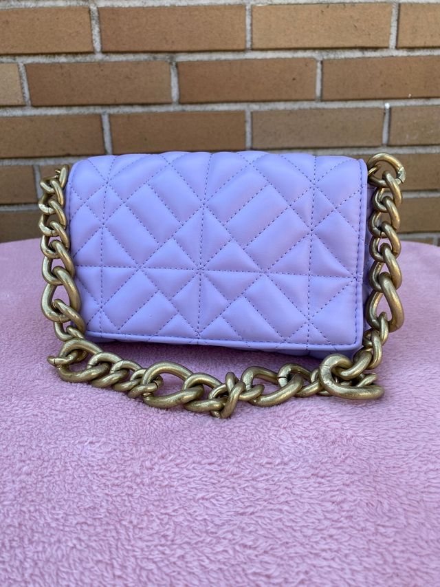 Bolso Zara - cadena dorada
