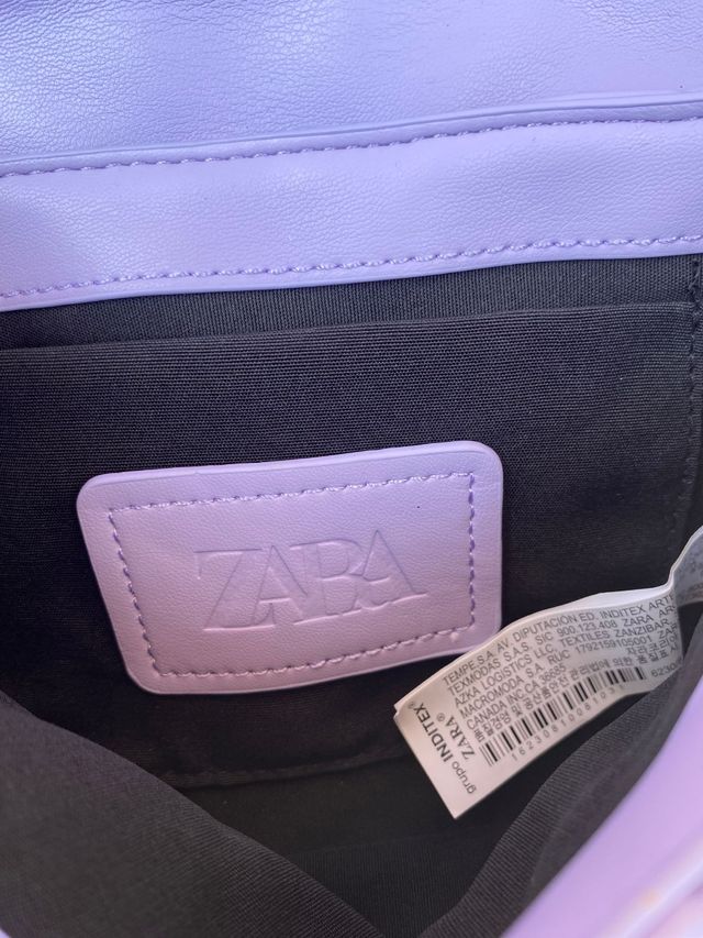 Bolso Zara - cadena dorada