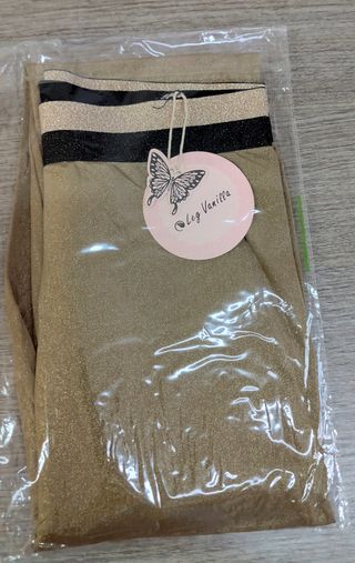 Leggins oro glitter - NUOVI