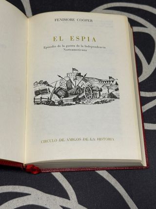 Libro “El Espia” - Grandes Novelas Históricas