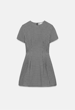 Vestido Zara - Mini, cuadros