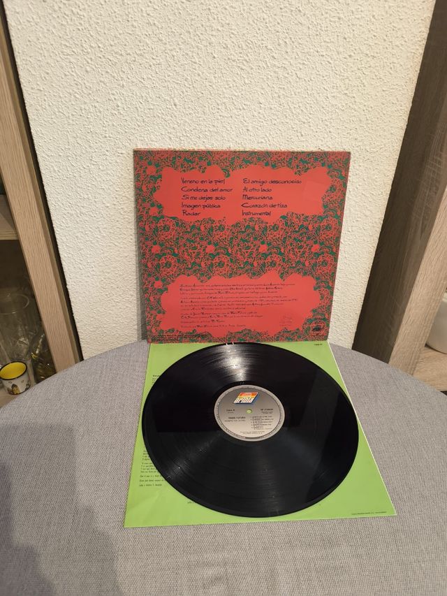 Radio Futura - Veneno en la Piel. 1990 LP