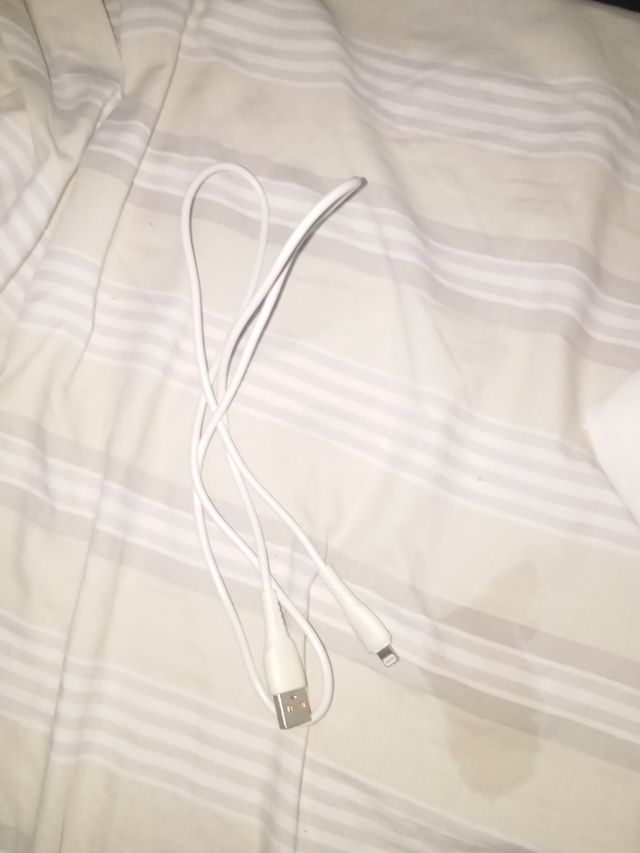 Cable iPhone - Blanco