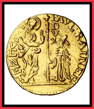 ESPECTACULAR!! Moneda De ORO ( ZECCHINO VENECIA )