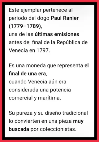 ESPECTACULAR!! Moneda De ORO ( ZECCHINO VENECIA )
