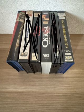 3 VHS - Acción, Crimen, Terror