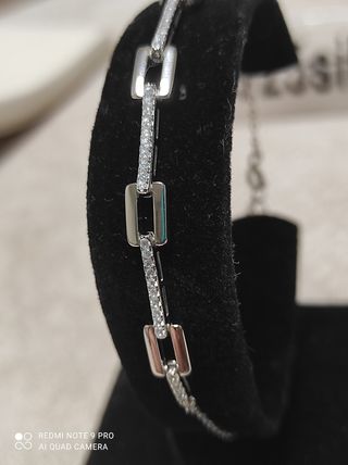 Pulsera plata 925 con circonitas
