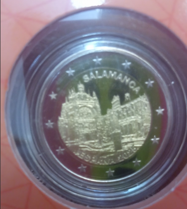 Moneda 2€ Proof Salamanca 2025