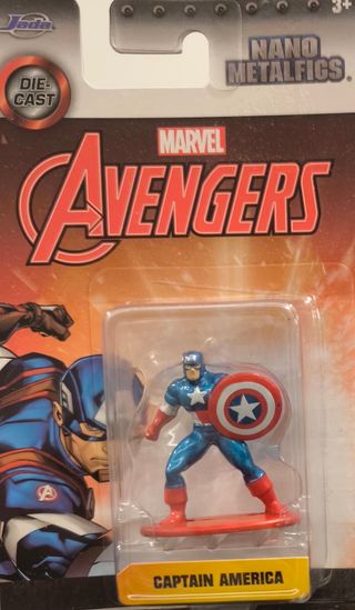 Lote 8 Miniaturas Marvel Nano Metalfigs. Avengers.