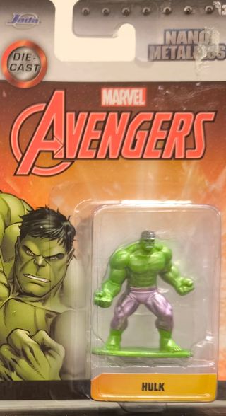 Lote 8 Miniaturas Marvel Nano Metalfigs. Avengers.
