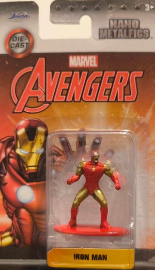 Lote 8 Miniaturas Marvel Nano Metalfigs. Avengers.