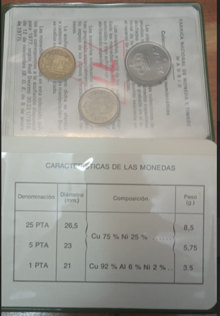 Colección Peseta 1975-77