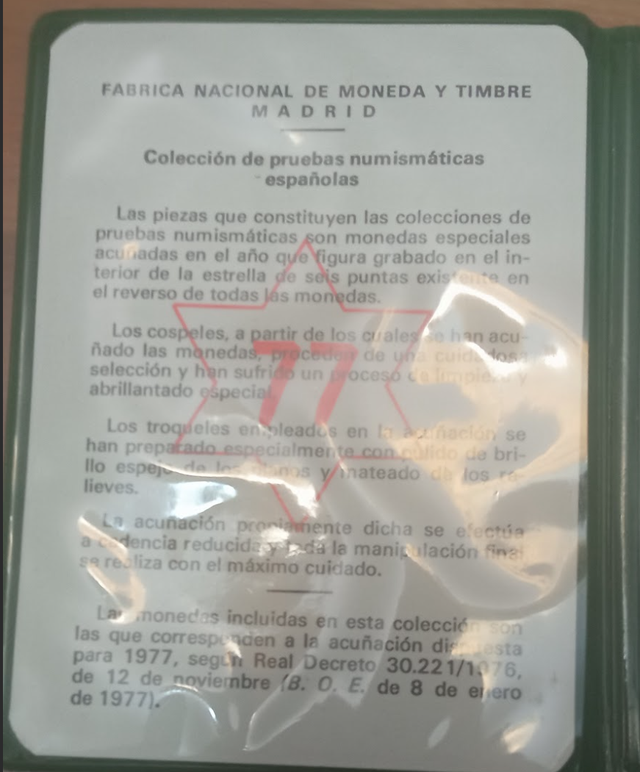 Colección Peseta 1975-77