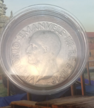 Moneda 1 Lira Italia Mussolini