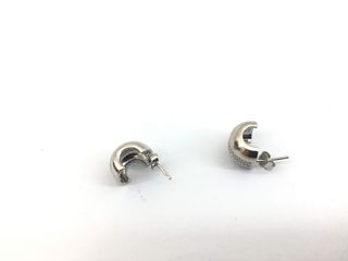 pendientes plata 925mm con piedra con circonita