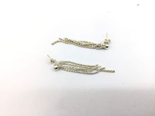 pendientes plata 925mm