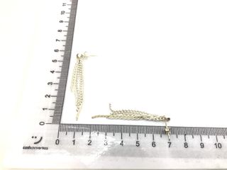 pendientes plata 925mm